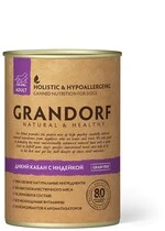 Влажный корм для собак Grandorf с мясом дикого кабана и индейкой 400 г