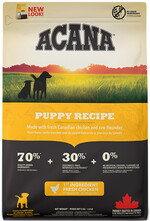 Сухой корм для собак ACANA Puppy Recipe для щенков всех пород 2 кг (a50020)