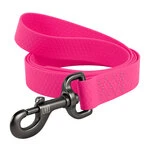 Поводок для собак водостойкий WAUDOG Waterproof, S, Ш 15 мм, Дл 305 cм, розовый