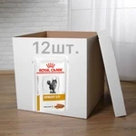 ПАК.Влажный корм Royal Canin Urinary S/O - консервы для кошек уринары при МКБ, кусочки в соусе, 12шт по 85 г