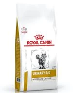 Сухий корм Ветеринарна дієта для стерилізованих котів при захворюваннях нижніх сечових шляхів Royal Canin Urinary S/O Moderate calorie 400 г
