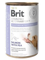 Вологий лікувальний корм для собак Brit VetDiets Gastrointestinal Salmon при розладах травлення 400 г