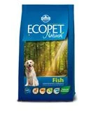 Сухой корм Farmina Ecopet Natural Adult для взрослых собак средних пород с чувствительным пищеварением, рыба, 12 кг