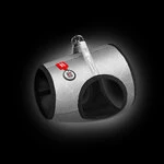 М'яка шлея для собак WAUDOG Clothes з QR-паспортом, світловідбиваюча, ХS1 B 24-27 см, C 18-20 см