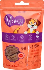 Ласощі для собак Mavsy Soft Beef Slice - Мавси Бефстроганов з яловичини для собак 100 г (4820266800246)