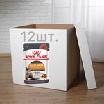ПАК.Влажный корм для взрослых кошек Royal Canin HAIR&amp;SKIN IN GRAVY (Соус) поддержание здоровья кожи и шерсти12шт по 85 г