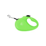 Рулетка CoLLaR для собак, розмір S, 15 кг, 5 м, стрічка, салатовий