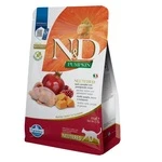 Фармина сухой корм для стерилизованных кошек N&amp;D GRAIN FREE PUMPKIN QUAIL &amp; POMEGRANATE NEUTERED ADULT с перепелом 300 г