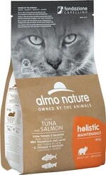 Сухой корм Almo Nature Holistic Cat для взрослых кошек с тунцем и лососем 0.4 кг