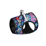 М'яка шлея для собак WAUDOG Clothes з QR-паспортом, малюнок "Рік і Морті 1", ХS4 B 36-39 см, C 26-28 см