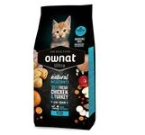 Сухий корм для кошенят Ownat Ultra з куркою та індичкою 3 кг