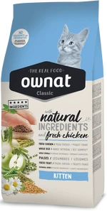 Сухой корм для котят Ownat Classic Kitten (Cat) с курицей 4 кг