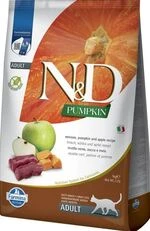 Фармина кет сух N&D CAT PUMPKIN VENISON & APPLE ADULT с тыквой, олениной и яблоком 5 kg
