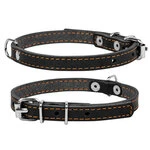 Ошейник "CoLLaR" одинарный (ширина 10мм, длина 22-30см), черный