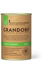Влажный корм для собак Grandorf с ягненком и индейкой 400 г