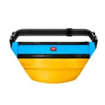 Поясна сумка - бананка WAUDOG Family зі знімним ременем, "Colors of freedom", розмір 33*17*10 см