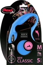 Поводок-рулетка Flexi New Classic M 5 м Синий