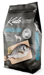 Сухой корм Kudo Adult Medium &amp; Maxi Adriatic Fish для взрослых собак средних и больших пород, Адриатическая рыба 12 кг (8606109019831)