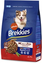 Сухой корм для собак всех поро Brekkies Dog Beef с говядиной 3 кг