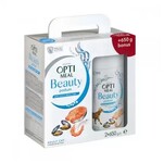 Беззерновой полнорационный сухой корм для взрослых кошек Optimeal Beauty Podium на основе морепродуктов 1.3 кг