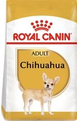 Сухий повнораційний корм для дорослих собак породи чихуахуа Royal Canin Chihuahua Adult віком від 8 місяців і старше 500 г