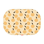 Ліжко для собак WAUDOG Relax, малюнок "Апельсини", зі змінним чохлом, S, Ш 55см, Дл 40см