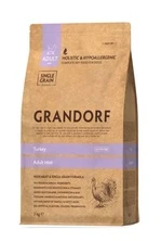 Сухой корм для собак малых пород Grandorf Turkey &amp; Brown Rice Adult Mini Breeds с индейкой и бурым рисом 3 кг