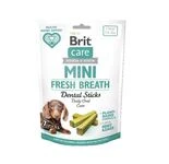 Ласощі для собак малих порід Brit Care Mini Treats Fresh Breath 120г 7шт, для свіжого дихання та здоров'я зубів