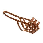 Намордник мягкий "CoLLaR" №5 (кавказкая овчарка, московская сторожевая, ньюфаундленд), коричневый