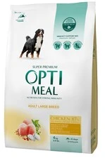 Сухой корм Optimeal для собак крупных пород со вкусом курицы 4 кг