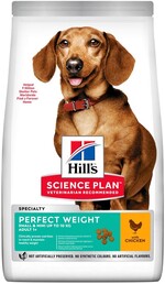 Сухой корм для поддержания веса взрослых минатюрных собак Hill’s Science Plan Adult Perfect Weight Small&amp;Mini с курицей 1.5 кг