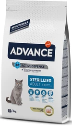 Сухой корм для стерилизованных котов и кошек Advance Sterilized 3 кг (8410650162270)