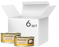 Упаковка влажного корма для котов Grandorf Куриная грудка с утиным филе 6 шт по 70 г