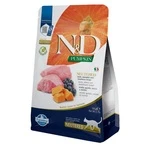 Фармина сухой корм для стерилизованных кошек N&amp;D GRAIN FREE PUMPKIN LAMB &amp; BLUEBERRY NEUTERED ADULT с ягненком, тыквой, 300 г