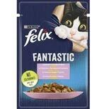 ПАК Влажный корм для кошек Felix Fantastic с форель с бобами 26 шт по 85г