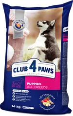 Сухой корм Club 4 Paws (Клуб 4 Лапы) Премиум для щенков с высоким содержанием курицы 14 кг