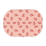 Ліжко для собак WAUDOG Relax, малюнок "Креветка", зі змінним чохлом, М, Ш 80см, Дл 55 см