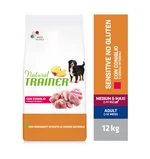 Сухой корм Trainer Natural Dog Sensitive Plus Super Premium Adult Medium &amp; Maxi для взрослых собак средних и крупных пород с кроликом 12 кг