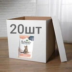 ПАК. Корм для котят Schesir Kitten Care Chicken пауч для котят, курица 20шт по 85 г