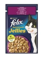 ПАК Влажный корм для котят Felix Sensations с уткой 26 шт по 85г