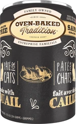 Влажный корм для котов Bio Biscuit Oven-Baked Tradition полностью сбалансированный беззерновой паштет из свежего мяса перепелов 156 г