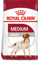 Сухой корм для взрослых собак средних пород Royal Canin Medium Adult старше 12 месяцев 4 кг