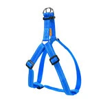 Шлея "Dog Extremе" нейлоновая регулируемая (ширина 25мм, В:60-90см), голубой