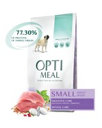 Сухой полнорационный корм Optimeal для собак малых пород со вкусом утки 12 кг (НФ-00000138)