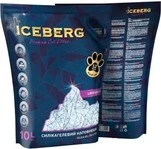 Гигиенический наполнитель Iceberg на основе силикагеля для кошачьих туалетов с ароматом лаванды, 10л (4820266800109)
