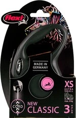 Поводок-рулетка Flexi Classic XS 3 м Черный