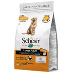 Сухой монопротеиновый корм для собак крупных пород Шезир Schesir Dog Large Adult Chicken с курицей, 12 кг