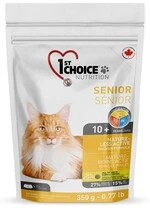 Сухой суперпремиум корм для пожилых или малоактивных кошек 1st Choice Senior Mature Less Aktiv 0.35 кг