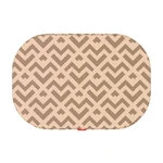 Ліжко для собак WAUDOG Relax, малюнок "Трикутники", зі змінним чохлом, L, Ш 100 см, Дл 70 см