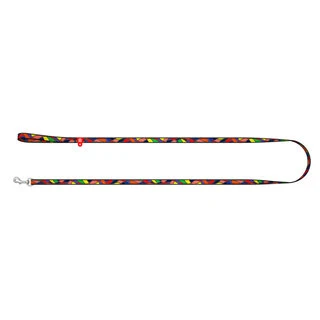 Поводок для собак нейлоновый WAUDOG Nylon, рисунок "Витраж", Ш 10 мм, Дл 122 см